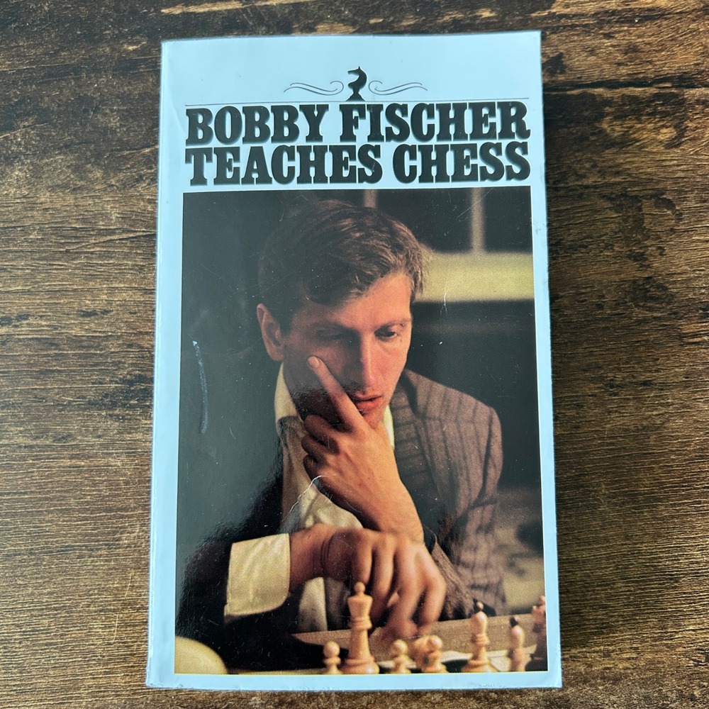 Bobby Fischer Teaches Chess Book Mass Market Paperback English Excellent